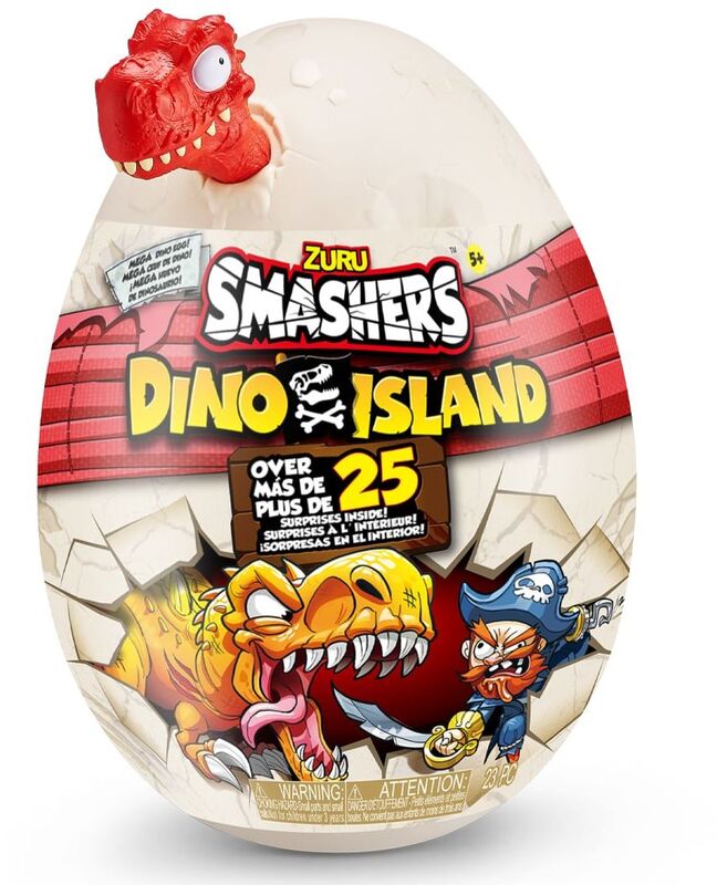 Smashers Dino Island S5 (Big) Αυγό Δεινοσαύρου-1Τμχ (27914)