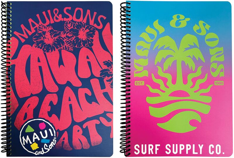 Maui Maui Beach Party-Island Τετράδιο 17X25 Σπιράλ 2 Θεμάτων 70 Φύλλων-2 Σχέδια (339-28402)