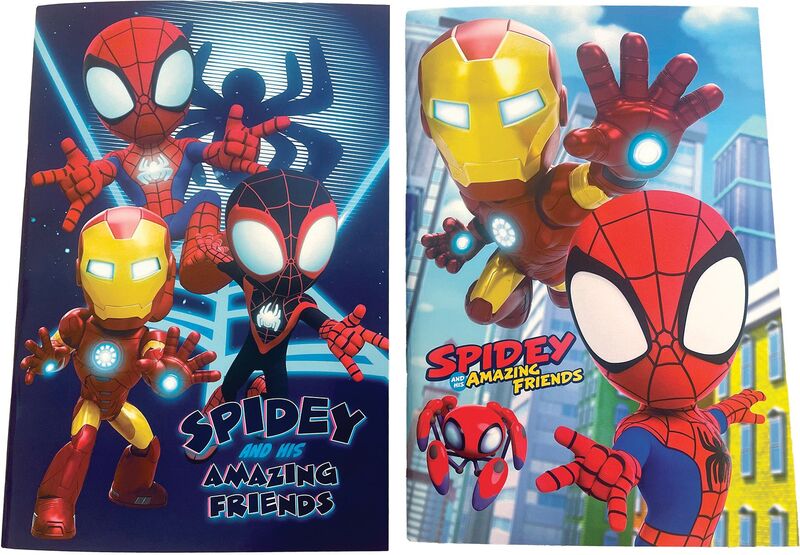 GIM Spidey Τετράδιο 17x25-2 Σχέδια-1Τμχ (337-12400)