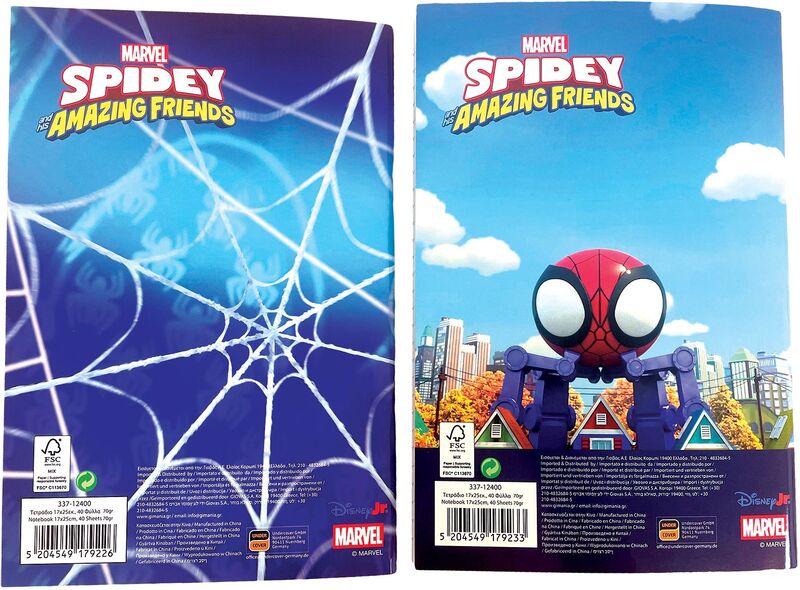 Spidey Τετράδιο 17x25-2 Σχέδια-1Τμχ (337-12400) φωτογραφία