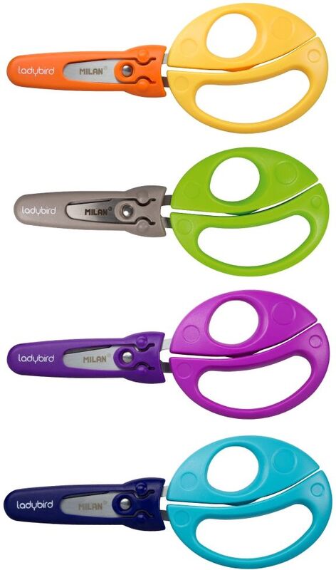 Milan Ψαλίδι Με Θήκη Ladybird 14,7cm-4 Σχέδια (325-01002-1469820)