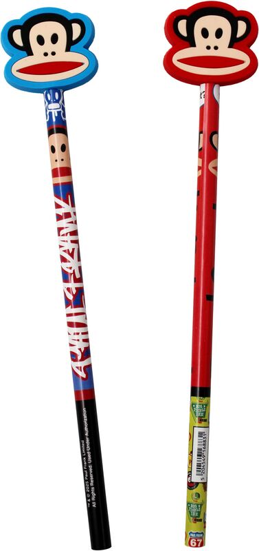 Paul Frank Μολύβι Rubber Φιγούρα-2 Σχέδια-1Τμχ (376-00613)