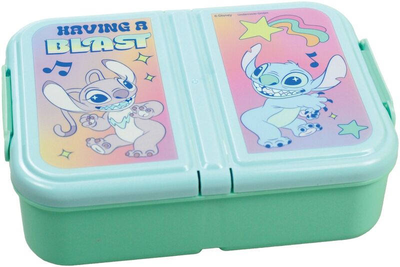 Gim Δοχείο Φαγητού 3 Χώρων Stitch (552-04262)