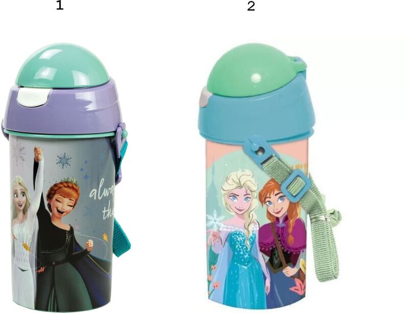 GIM Παγούρι FD Frozen II 500ml-2 Σχέδια (551-45209) φωτογραφία