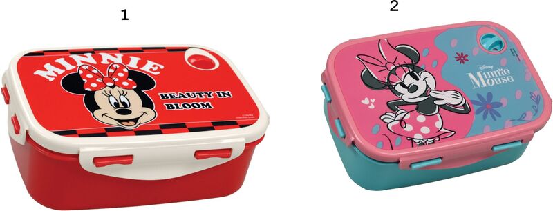 GIM Δοχείο Φαγητού (Microwave) Minnie Love-2 Σχέδια (553-05265) φωτογραφία