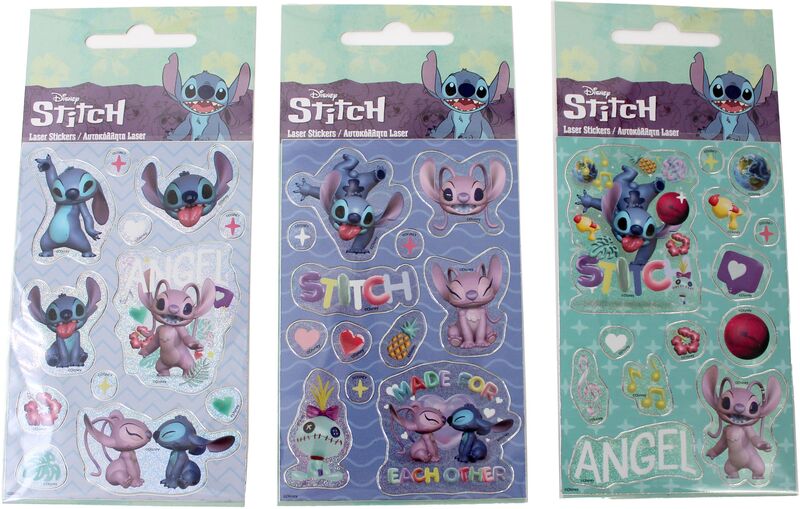 Gim Sticker Laser Stitch-3 Σχέδια-1Τμχ (771-30010)