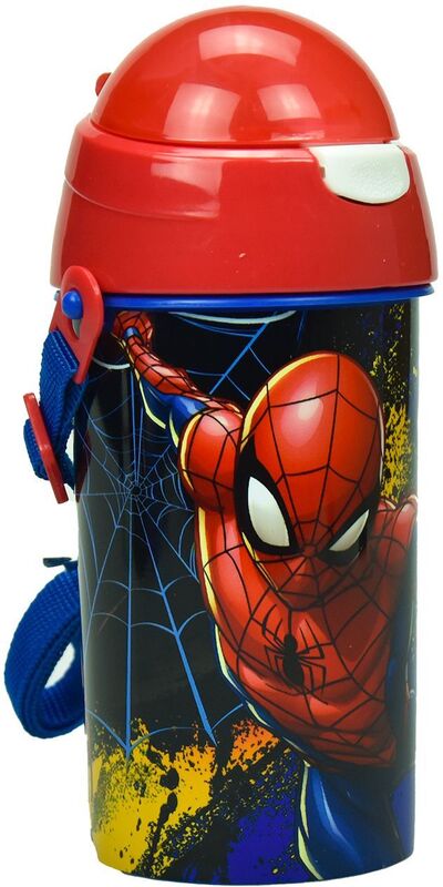 GIM Παγούρι PP Spiderman 500ml-3 Σχέδια (557-00209) φωτογραφία