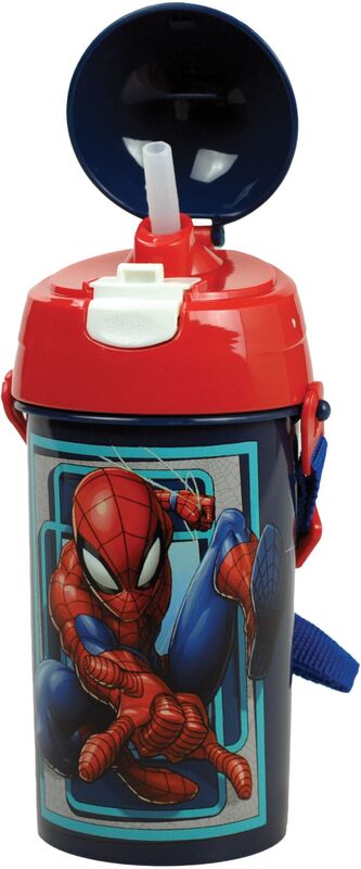 GIM Παγούρι PP Spiderman 500ml-3 Σχέδια (557-00209) φωτογραφία