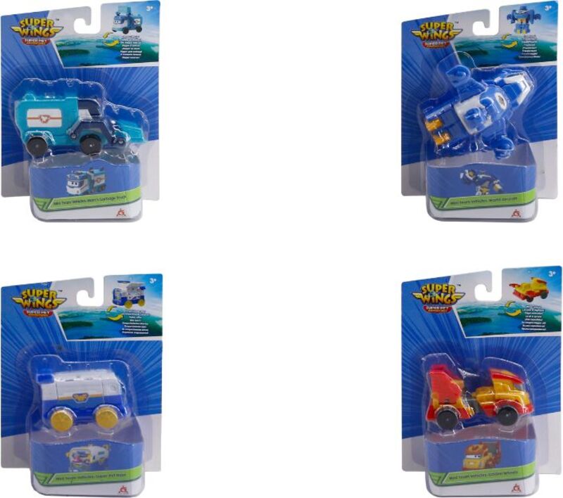 Auldey Toys Super Wings Super Pet Mini Vehicle 4 Σχέδια - 770130 - φωτογραφία 3