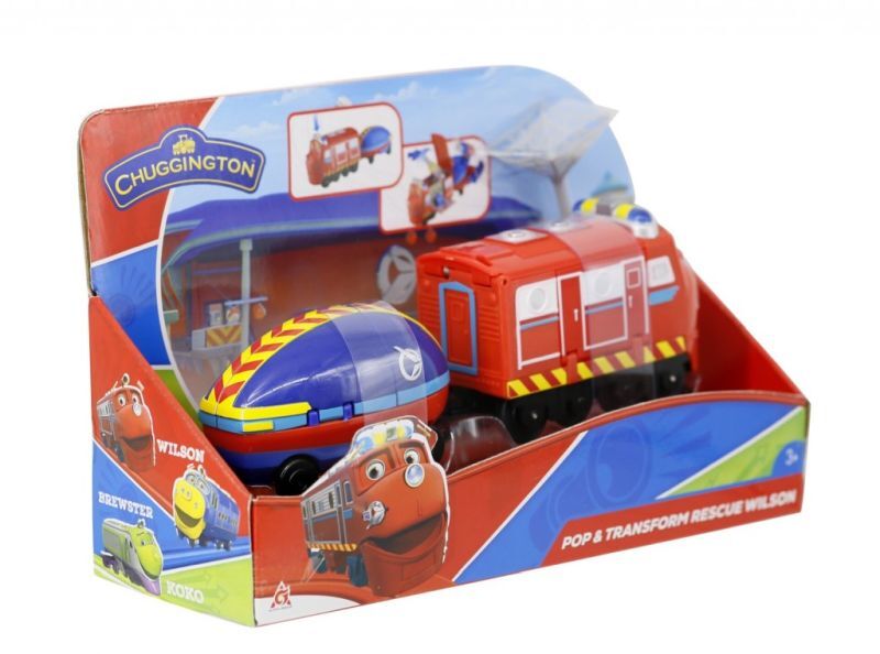 Chuggington Pop & Transform Rescue Wilson (890200) - φωτογραφία 2