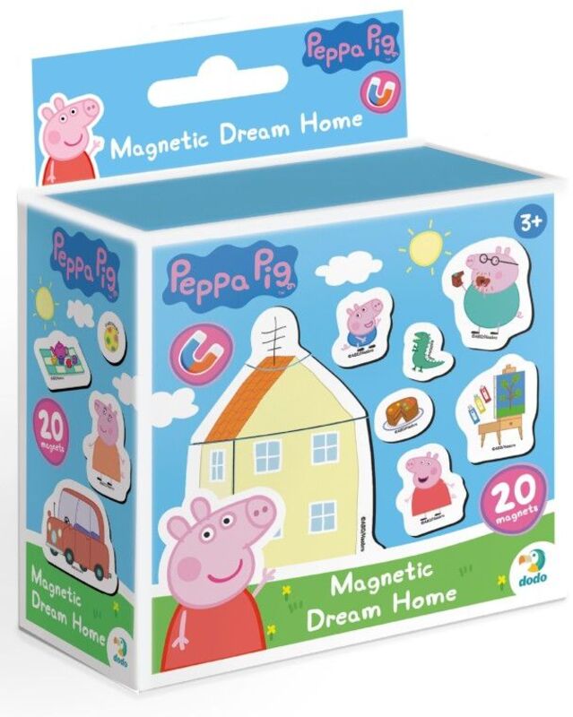 Just Toys Μαγνητικό Σετ Peppa Pig Dream Home (200615)