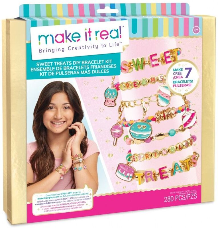Make It Real Sweet Treats Diy Bracelet Kit (1728)