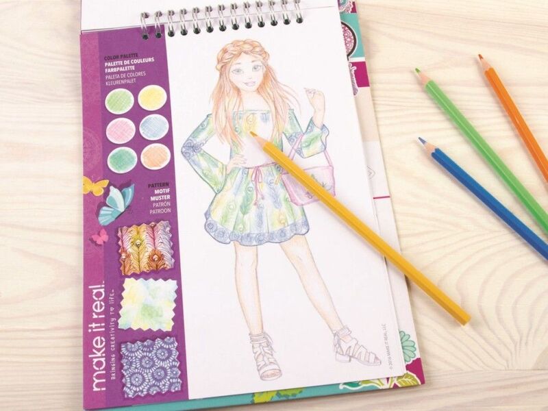 Make It Real Design Sketchbook Blooming Creativity (3202) φωτογραφία