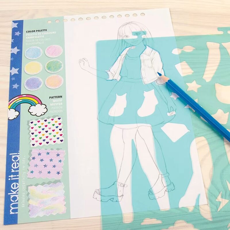 Make it Real Fashion Design Sketchbook Digital Dream (3203) - φωτογραφία 3
