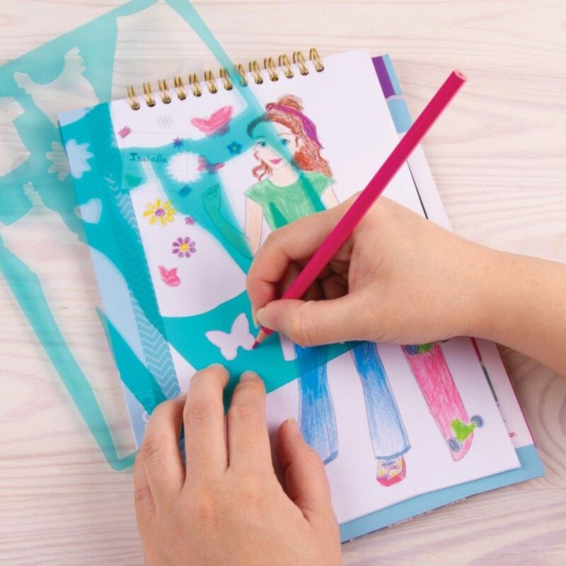 Make it Real Fashion Design Sketchbook Blooming Vibes (3209) - φωτογραφία 3