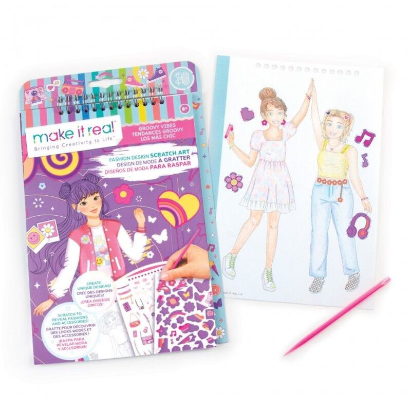 Make It Real Fashion Sketchbook Blooming Creativity (3211) φωτογραφία