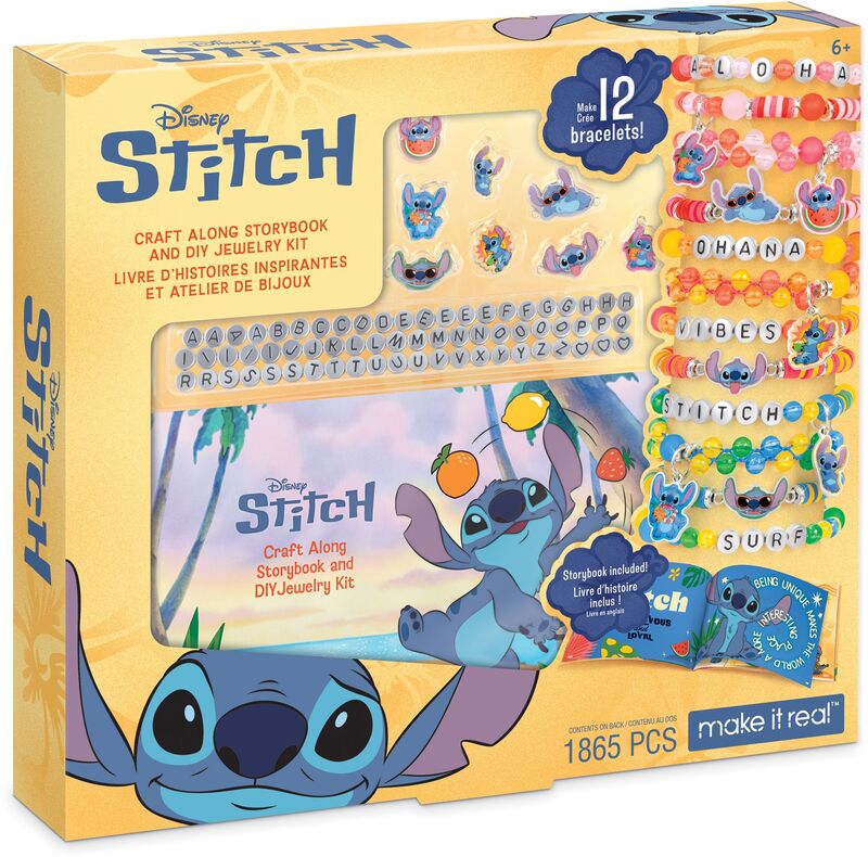 Make It Real Stitch Storybook & DIY Jewelry Kit (4232)