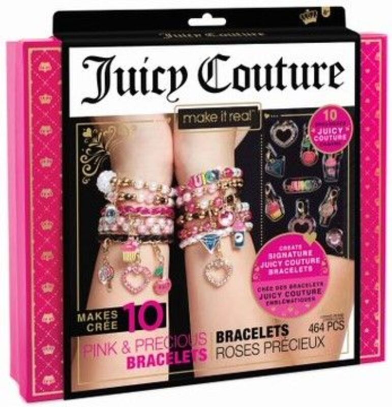 Make It Real Juicy Couture Pink & Precious Bracelets (4408)