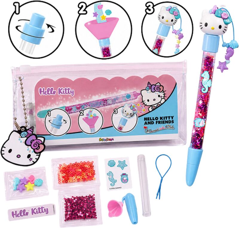 Hello Kitty & Friends Kawaii Ink Club Make The Pen-6 Σχέδια (60618) - φωτογραφία 7