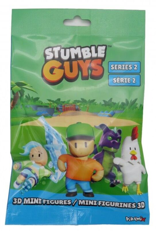 Stumble Guys S2 Φιγούρα Φακελάκι 5cm-26 Σχέδια-1Τμχ (0437)