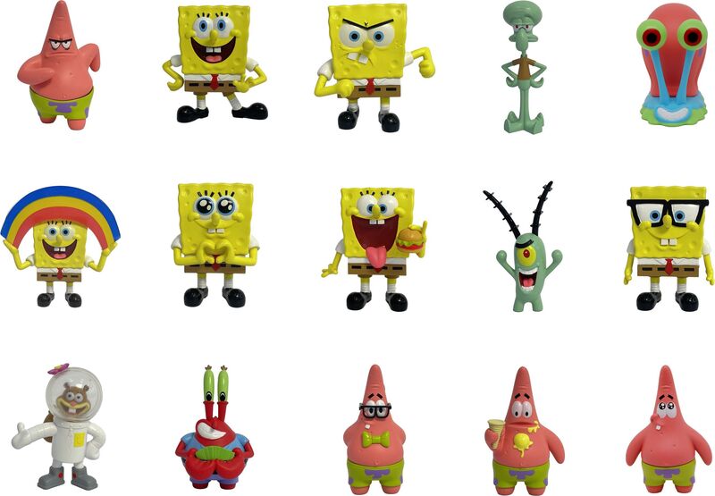 Just Toys SpongeBob Movie 3D Σετ 5 Mini Φιγούρες Σε 3 Σχέδια - 0609 - φωτογραφία 2