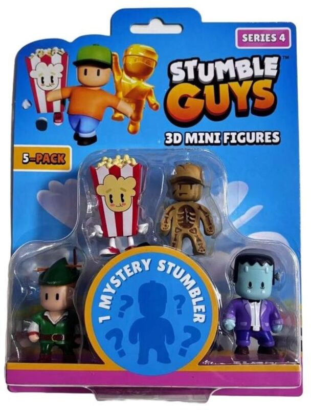 Stumble Guys S4 Φιγούρα 5Τμχ (40005)