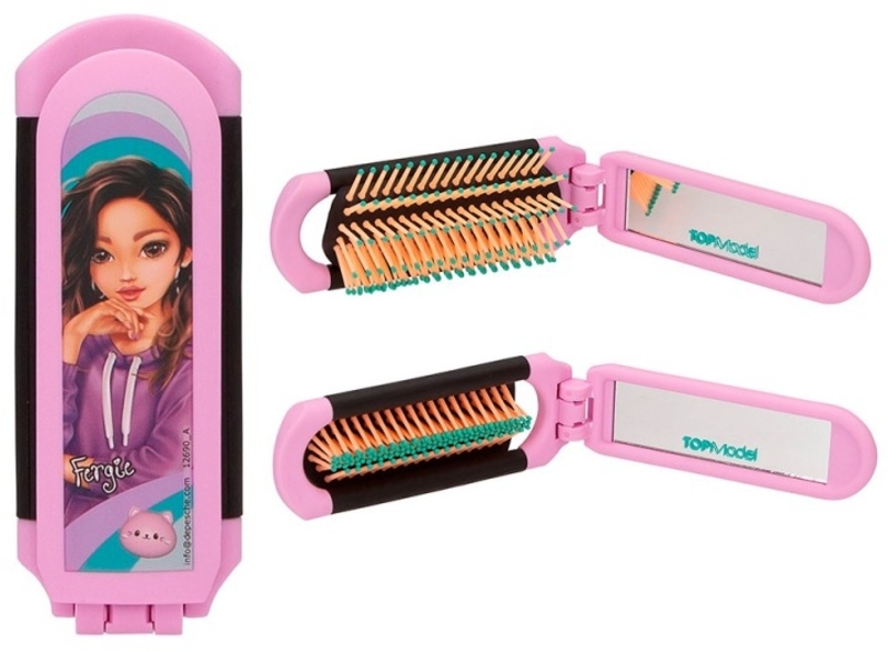 Top Model Βούρτσα Με Καθρέφτη-3 Σχέδια (D12690)