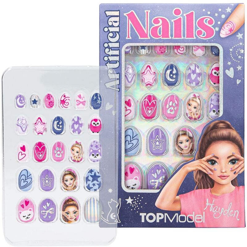 Top Model Αυτοκόλλητα Νύχια Beauty & Me (D13815)