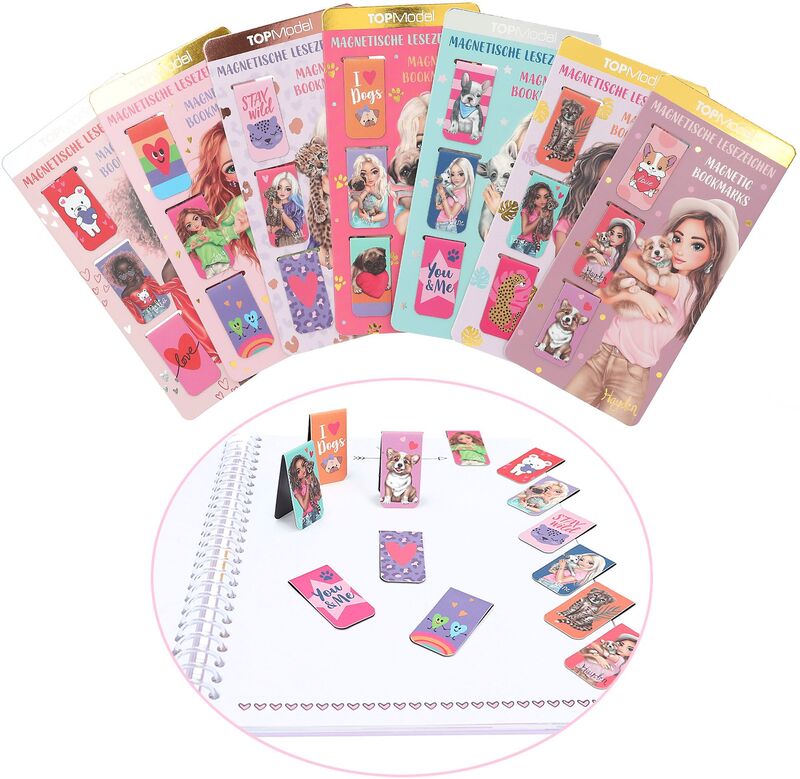 Top Model Σελιδοδείκτες Magnetic-1 Τμχ (D12092)