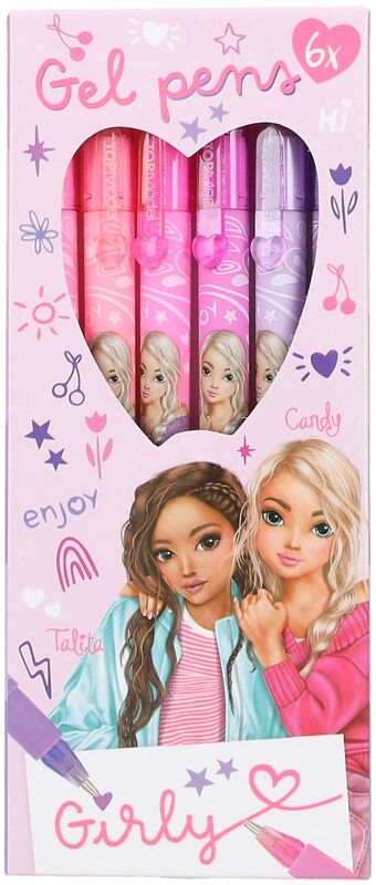 Top Model Girly Gel Pen Set (D12191)