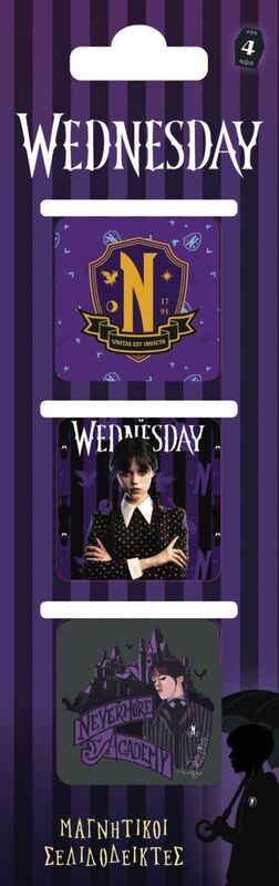 Μαγνητικός Σελιδοδείκτης-Wednesday 4 (HB.MBM.00098)
