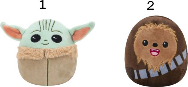 Squishmallows-Star Wars W1 50cm-2 Σχέδια (JWSQ0226) - φωτογραφία 2