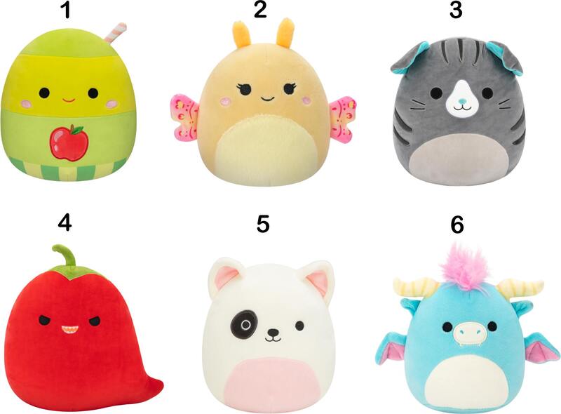 Squishmallows W8 13cm-6 Σχέδια (JWSQ4096-F) - φωτογραφία 2