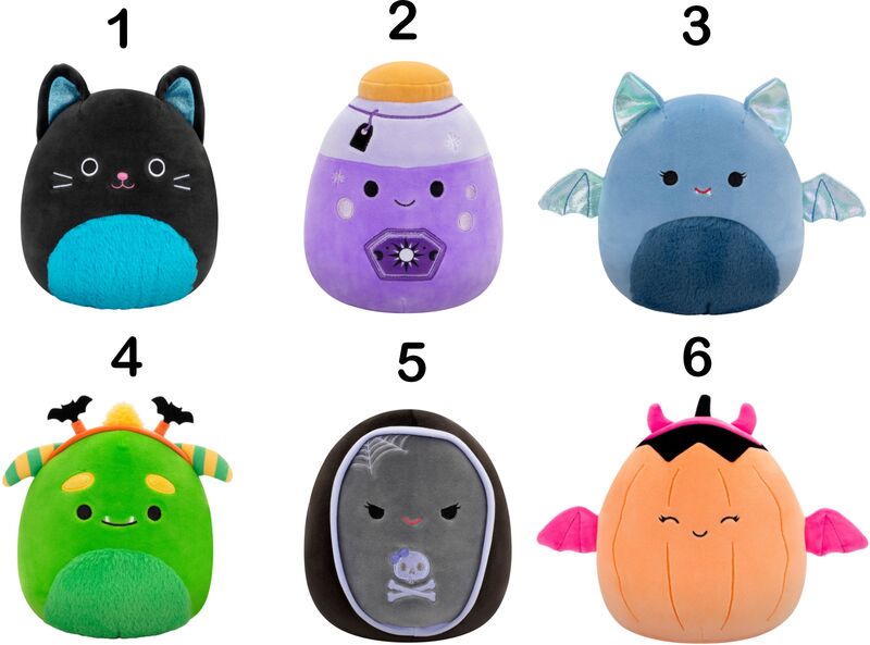 Squishmallows Halloween W2B 19cm-6 Σχέδια (JWSQ0900) - φωτογραφία 2