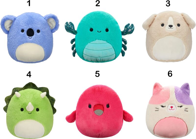 Squishmallows-Fuzzamallow W5B 30.5cm-6 Σχέδια (JWSQ6760) - φωτογραφία 2