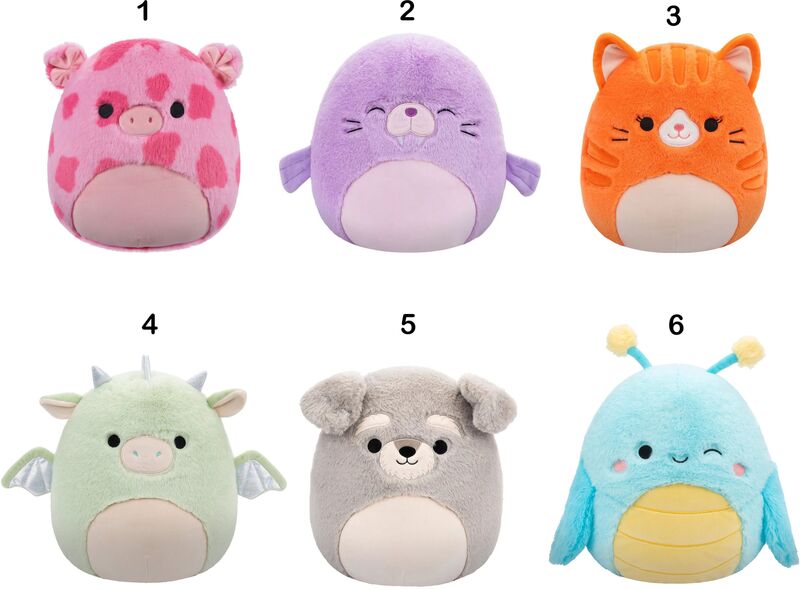 Squishmallows-Fuzzamallow W6 30.5cm-6 Σχέδια (JWSQ8158) - φωτογραφία 2