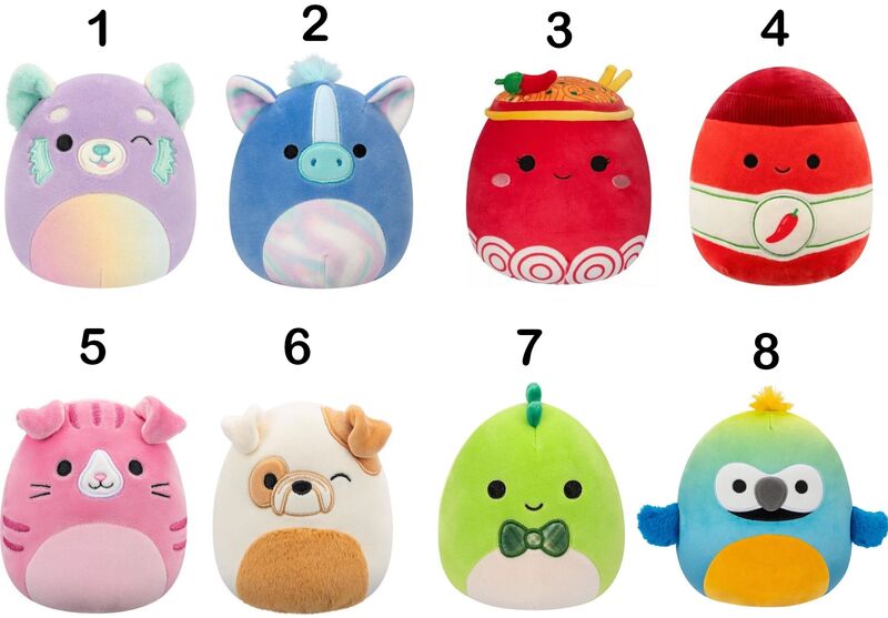 Squishmallows-Flipmallows W3 13cm-8 Σχέδια (JWSQ0128-C) - φωτογραφία 2