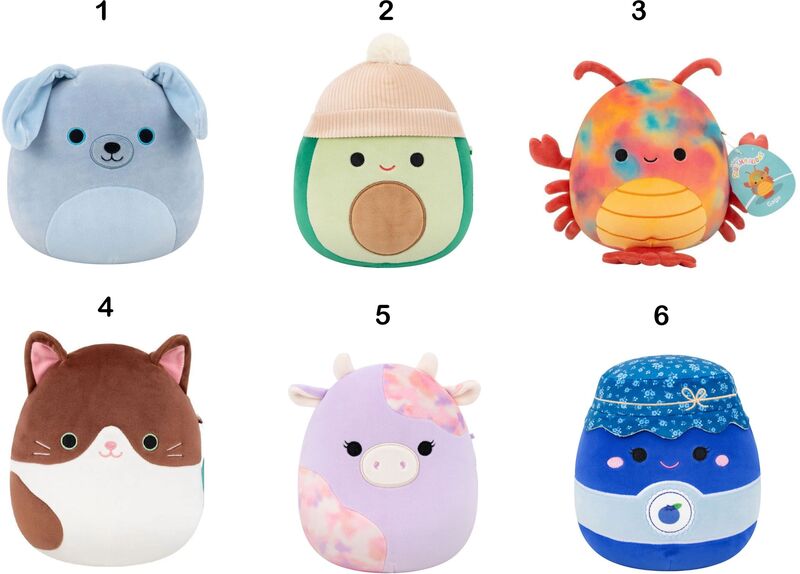 Squishmallows W10 19cm-6 Σχέδια (JWSQ4064-H) - φωτογραφία 2