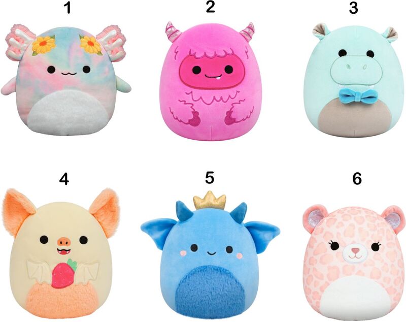 Squishmallows W12 19cm-6 Σχέδια (JWSQ4064-J) - φωτογραφία 2