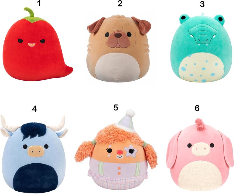 Jazwares Λούτρινο Squishmallows Christo The Red Chili Pepper 30.5cm W10 - JWSQ4137-I - φωτογραφία 2