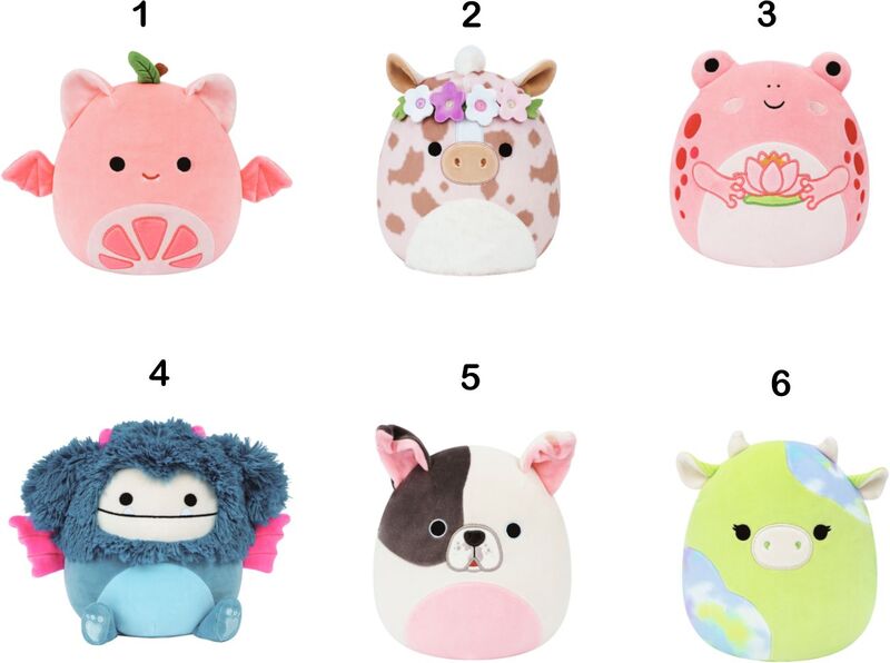 Squishmallows W14 19cm-6 Σχέδια (JWSQ4065-L) - φωτογραφία 2