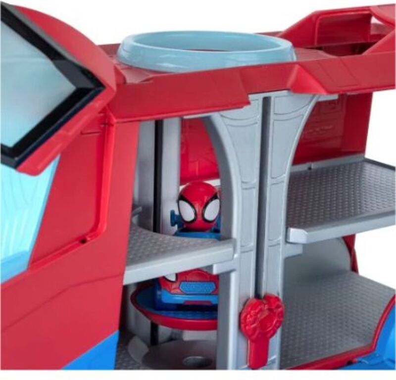 Spidey Νταλίκα Με 2 Φιγούρες Ήχο & Φώς (JWS00051) - φωτογραφία 6