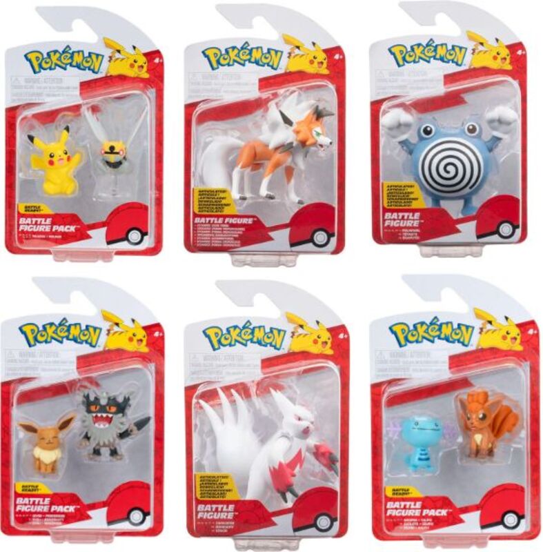 Pokemon Φιγούρες W18-6 Σχέδια (JW095007-W18) - φωτογραφία 3