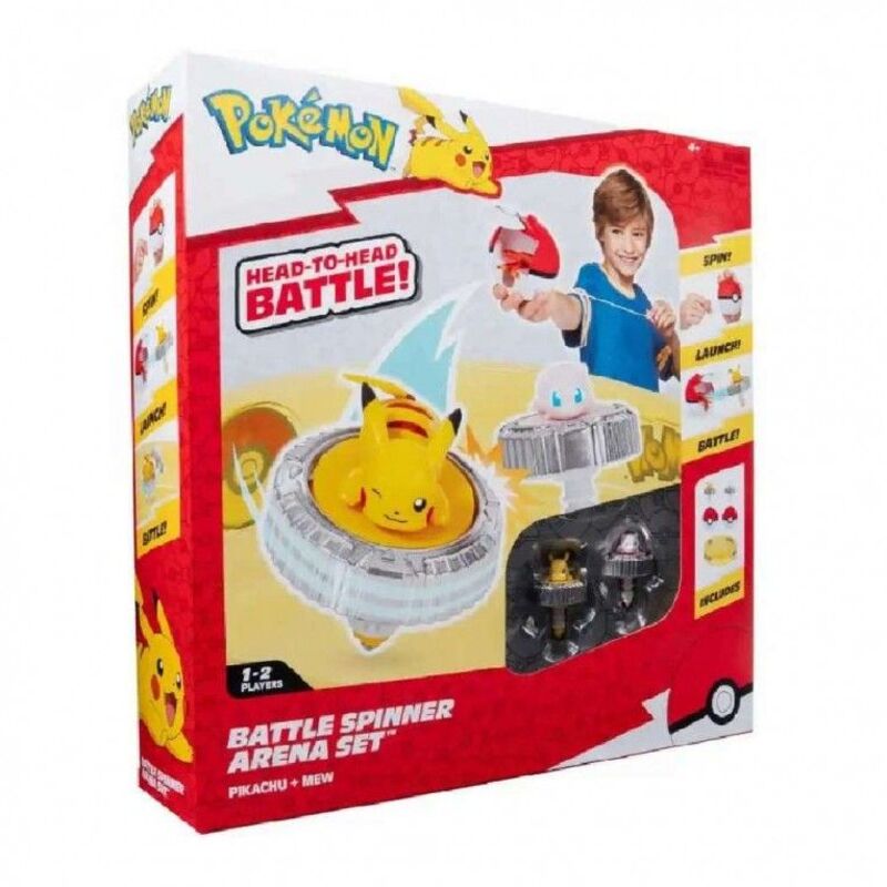 Pokemon Battle Spinner 2Τμχ Με Φιγούρα & Αρένα (JW004402) - φωτογραφία 2