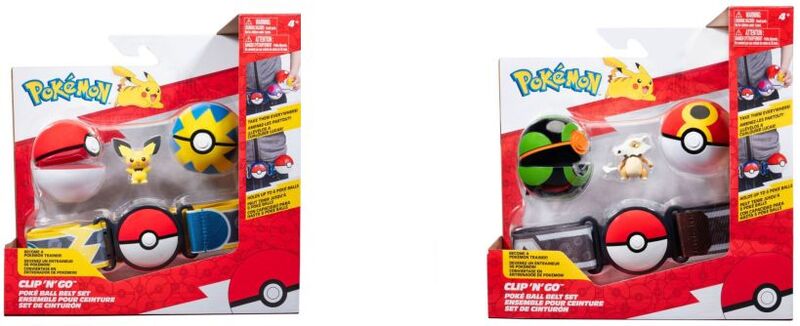 Pokemon Ζώνη Με 2 Clip'n Go W15-2 Σχέδια (JW095283-W15) φωτογραφία