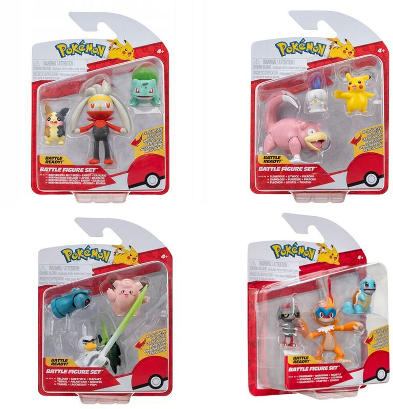 Pokemon Φιγούρες 3Τμχ W18-4 Σχέδια (JW095155-W18) - φωτογραφία 3