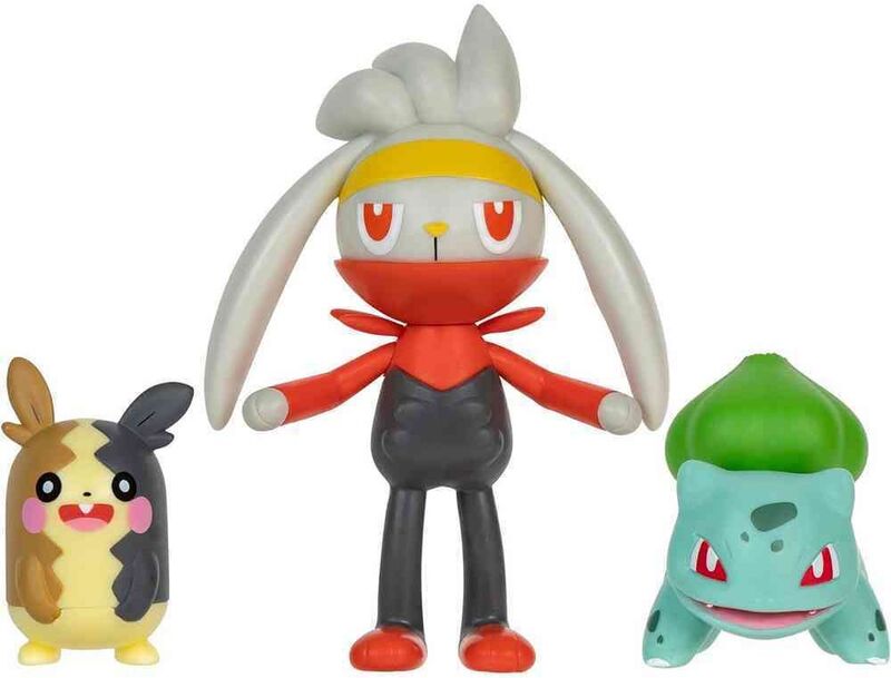 Pokemon Φιγούρες 3Τμχ W18-4 Σχέδια (JW095155-W18) - φωτογραφία 5