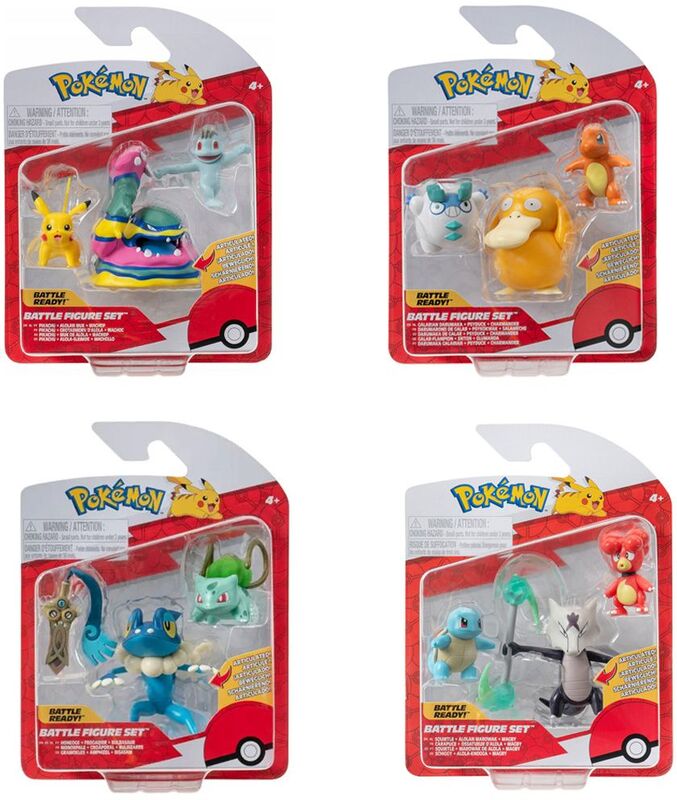 Pokemon Φιγούρες 3Τμχ W19-4 Σχέδια (JW095155-W19) - φωτογραφία 3