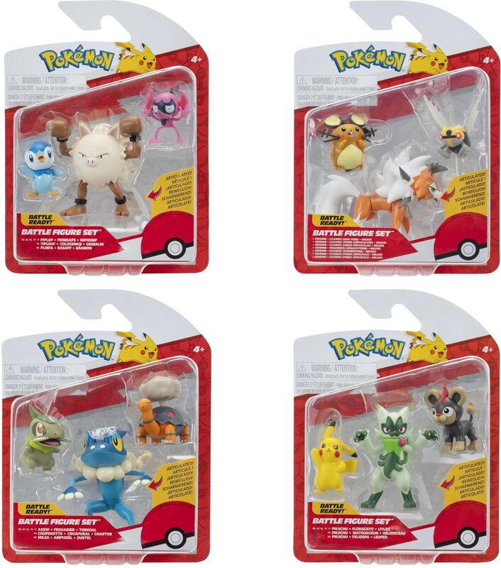 Pokemon Φιγούρες 3Τμχ w24-4 Σχέδια (JW095155-W24) - φωτογραφία 3