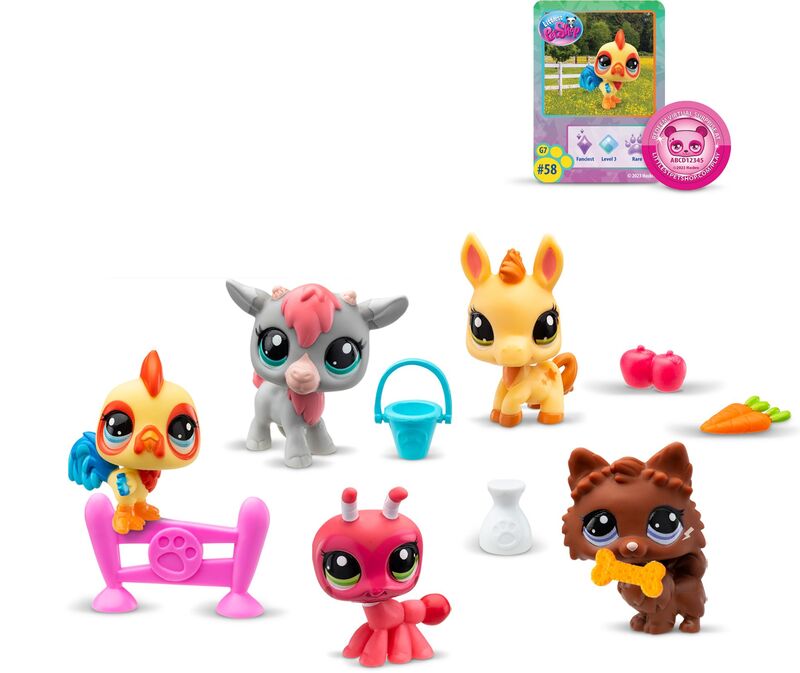 Littlest Pet Shop Φιγούρες 5Τμχ-Φάρμα (BF000510) - φωτογραφία 4